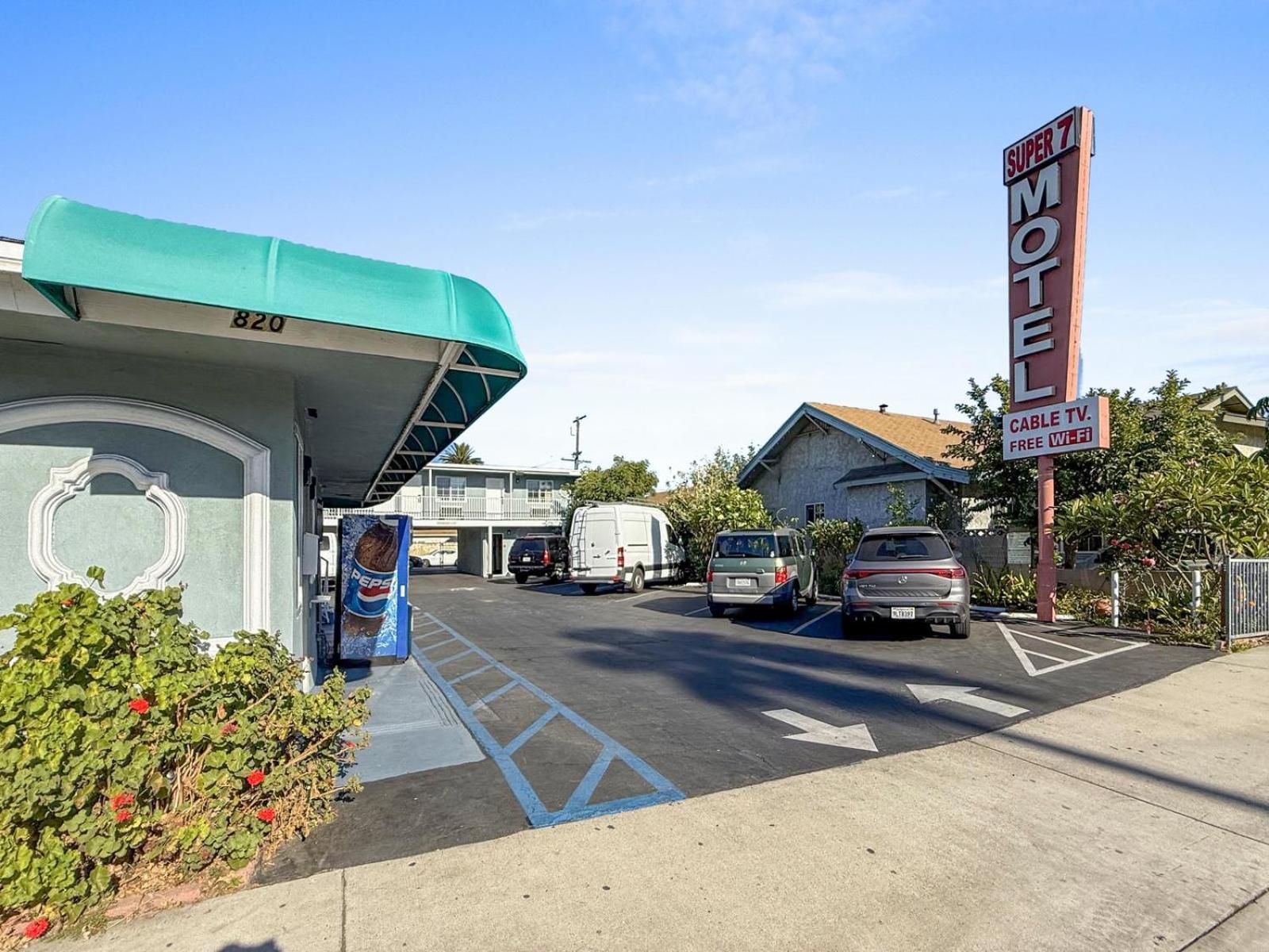 Super 7 Motel - Anaheim Packing District & Disneyland Zewnętrze zdjęcie